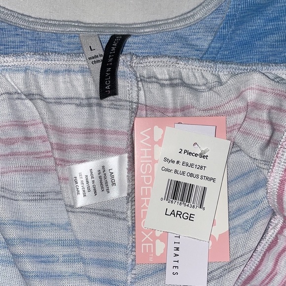 New Jaclyn Intimates Tank Top & Shorts Pajamas Set - Picture 4 of 13